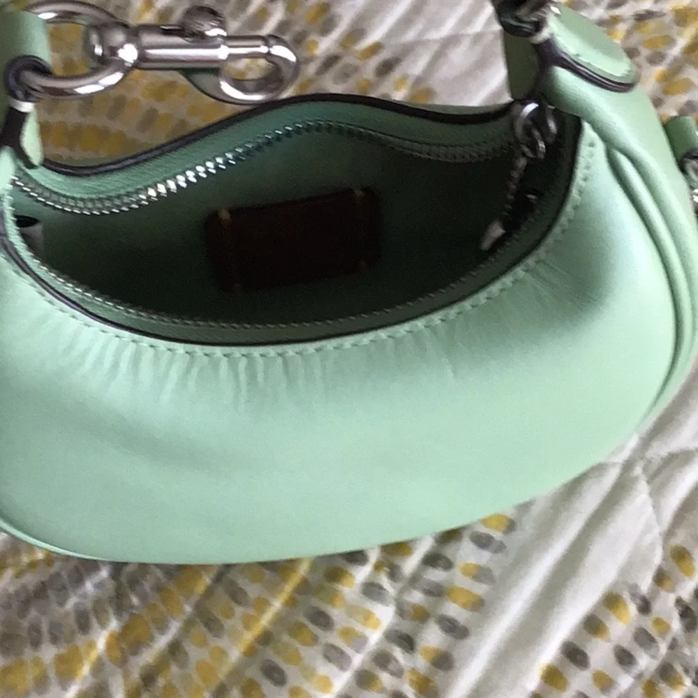 COPY - ⚡️FLASH SALE⚡️Coach Pale Pistachio / Silver Jonie Bag & Id Card Case - Picture 6 of 15